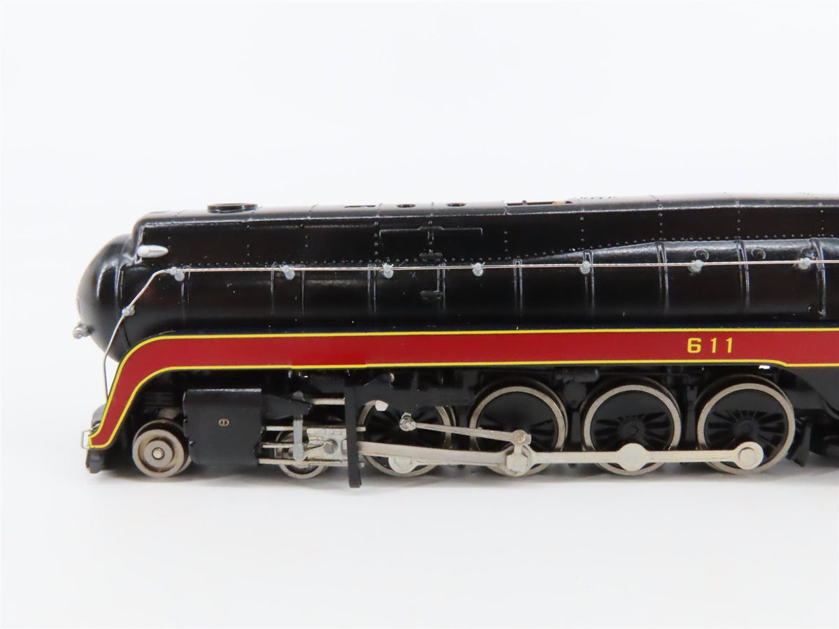 N Scale Bachmann Spectrum 82154 N&amp;W 4-8-4 Class J Steam #611 w/ Auxiliary Tender