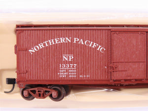 N Scale Atlas 45748 NP Northern Pacific Railroad Single Door Box Car #13377