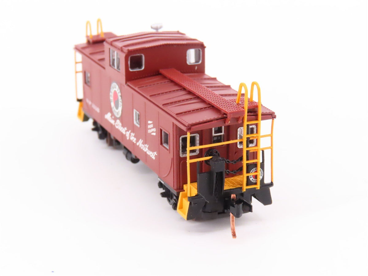 N Scale Atlas 43044 NP Northern Pacific Railroad Cupola Caboose #1118