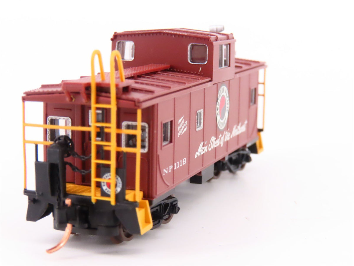 N Scale Atlas 43044 NP Northern Pacific Railroad Cupola Caboose #1118