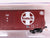 N Scale Roundhouse 89413 ATSF Santa Fe Railroad Single Door Box Cars 4-Pack