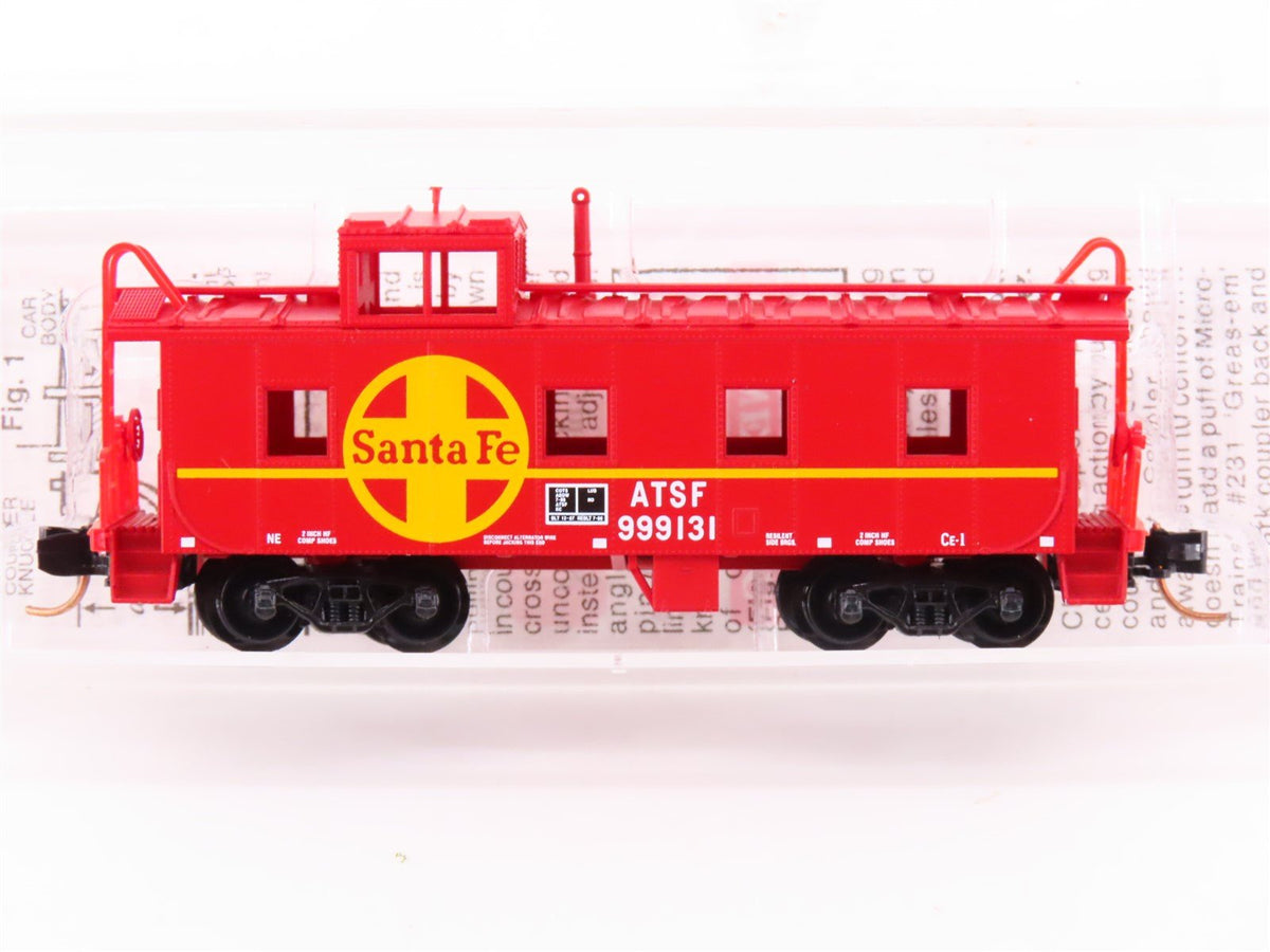 N Scale Micro-Trains MTL 100030 ATSF Santa Fe Railroad 36&#39; Caboose #999131