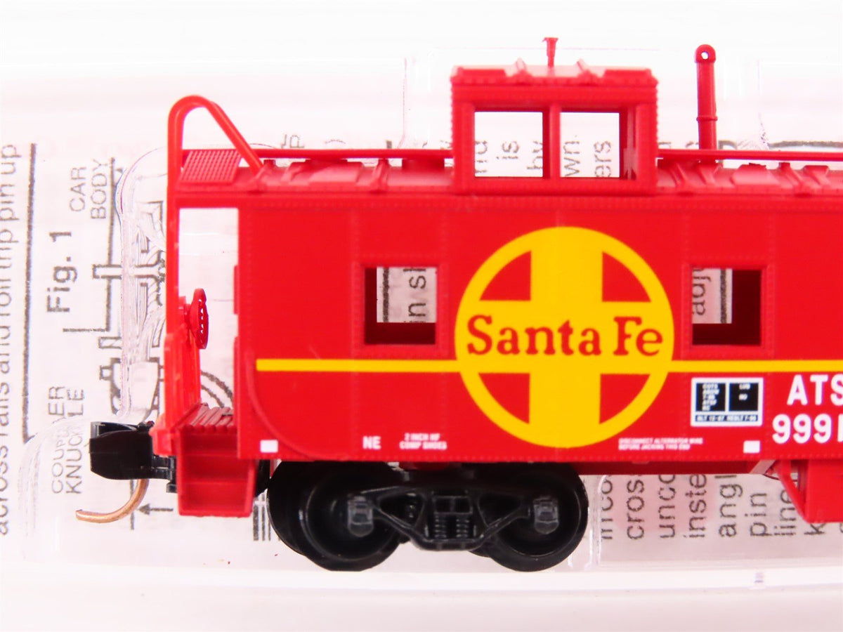 N Scale Micro-Trains MTL 100030 ATSF Santa Fe Railroad 36&#39; Caboose #999131