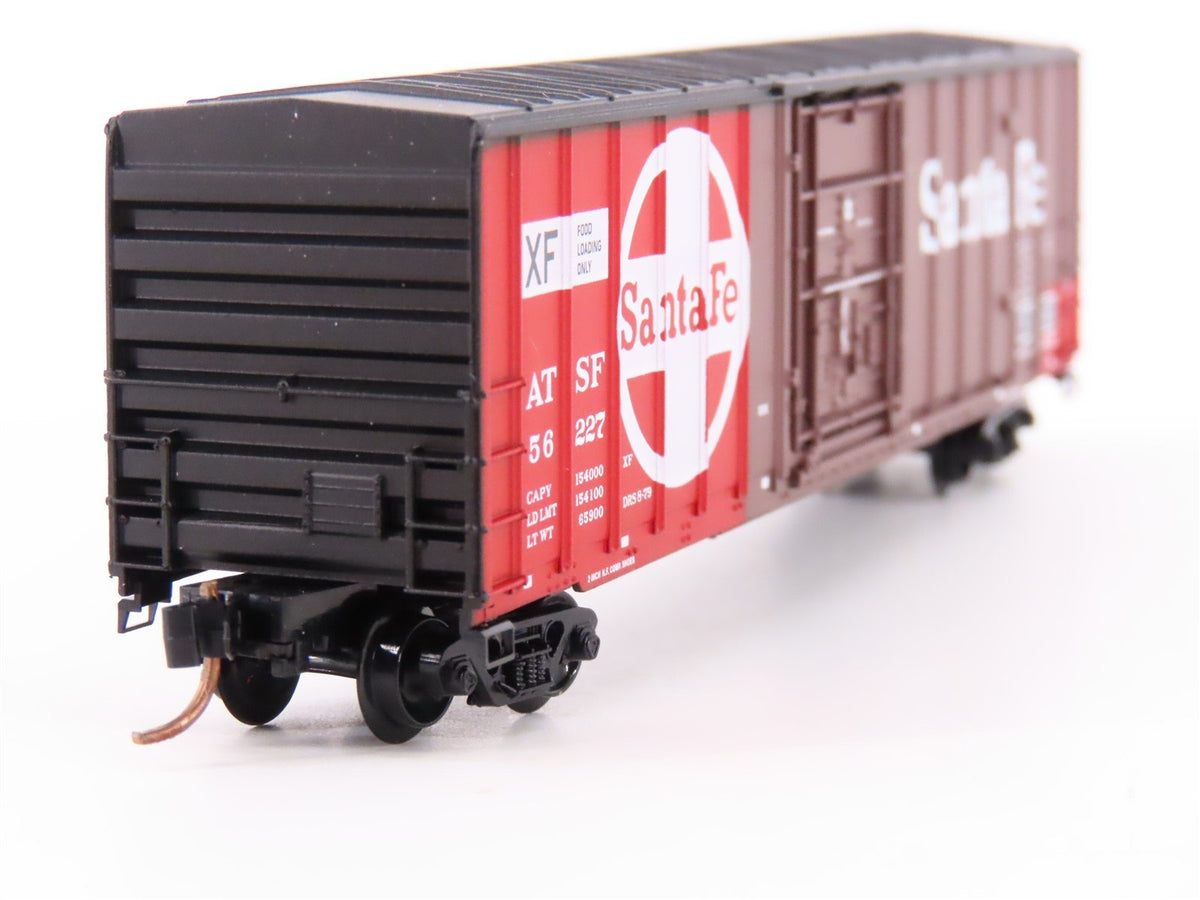 N Scale Micro-Trains MTL 27270 SRFD Santa Fe Railroad 50&#39; Box Car #56227