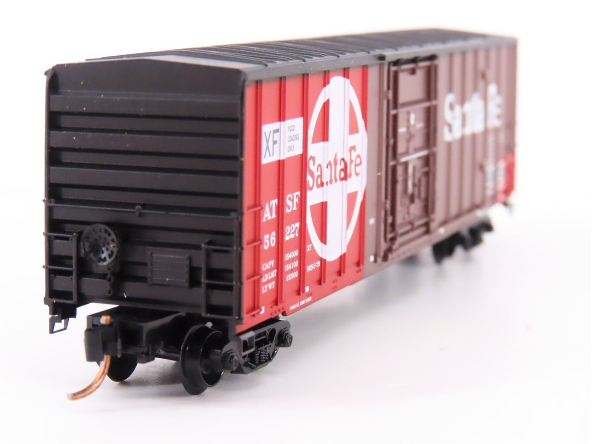 N Scale Micro-Trains MTL 27270 SRFD Santa Fe Railroad 50&#39; Box Car #56227