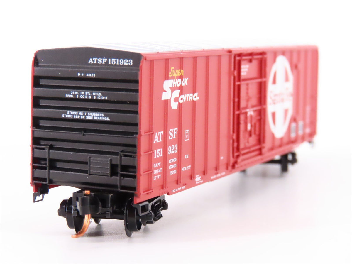 N Scale Micro-Trains MTL 02700010 ATSF Santa Fe Railroad 50&#39; Box Car #151923