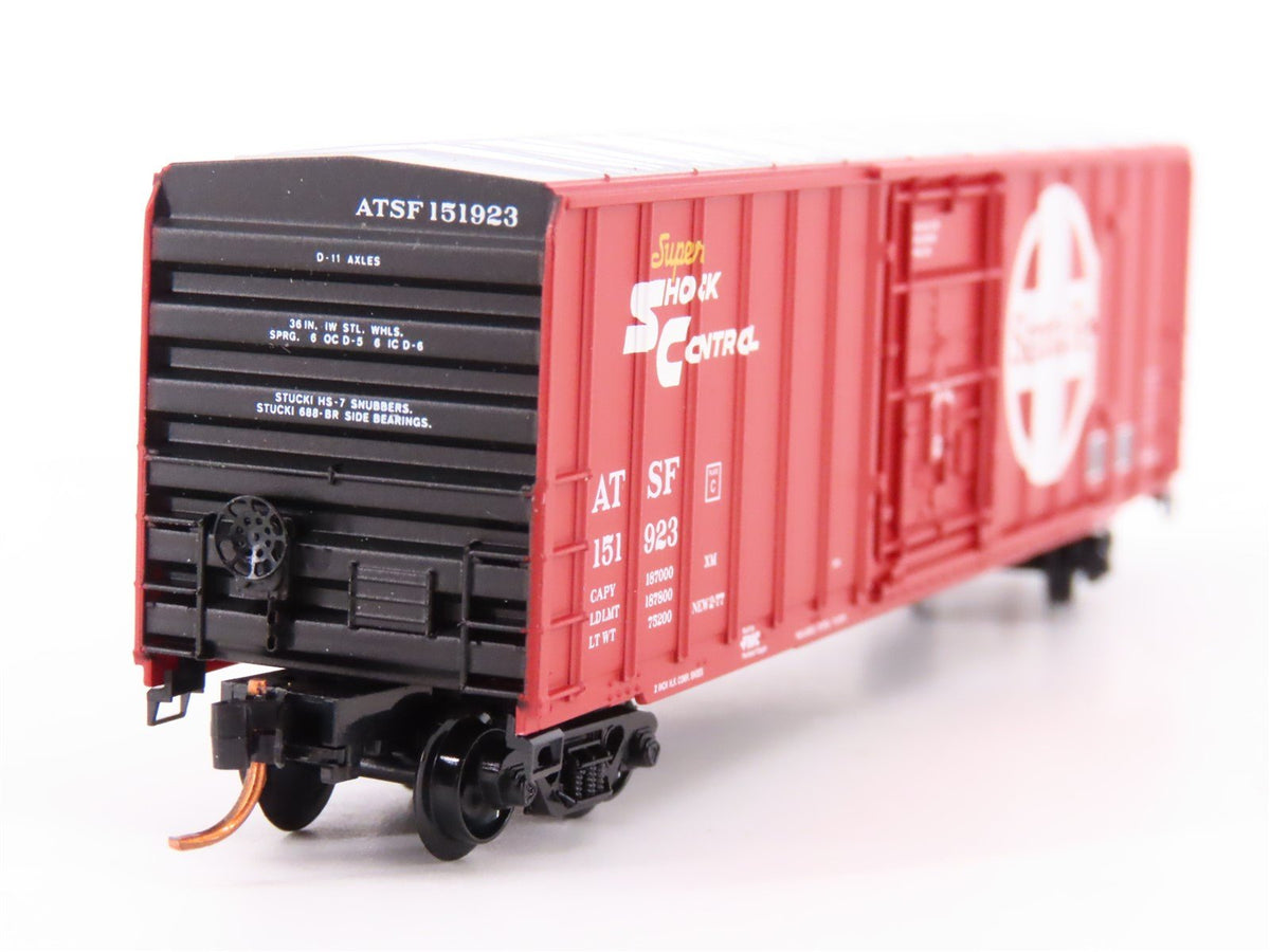 N Scale Micro-Trains MTL 02700010 ATSF Santa Fe Railroad 50&#39; Box Car #151923