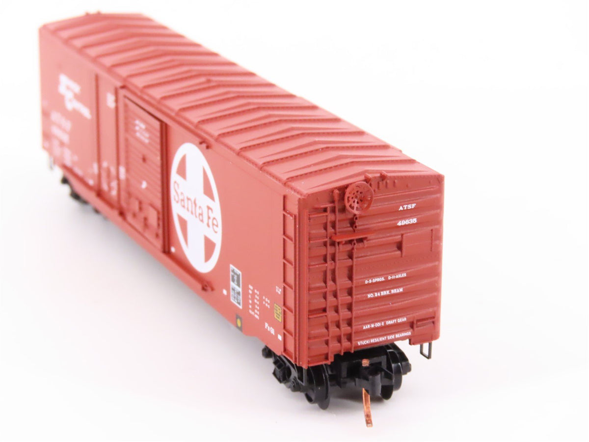 N Scale Micro-Trains MTL 76030 ATSF Santa Fe Railroad 50&#39; Box Car #49635