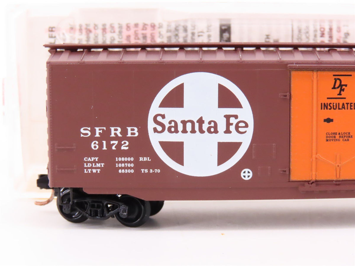 N Scale Micro-Trains MTL 32050/3 SFRB Santa Fe Railroad 50&#39; Box Car #6172