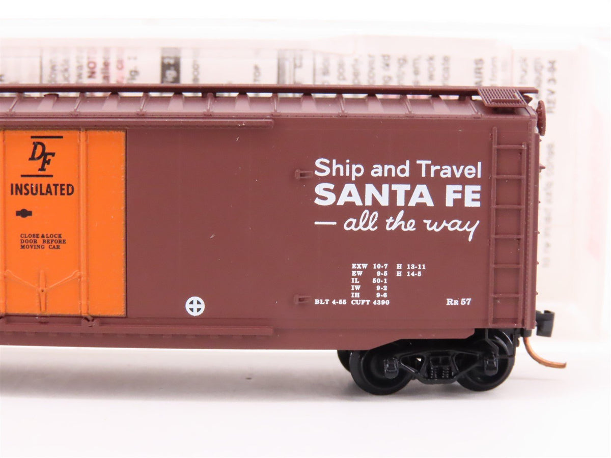 N Scale Micro-Trains MTL 32050/3 SFRB Santa Fe Railroad 50&#39; Box Car #6172