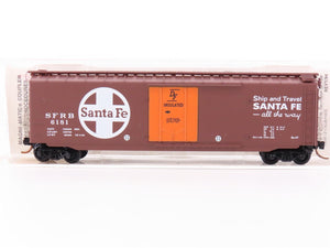 N Scale Micro-Trains MTL 32050/4 SFRB Santa Fe Railroad 50' Box Car #6181