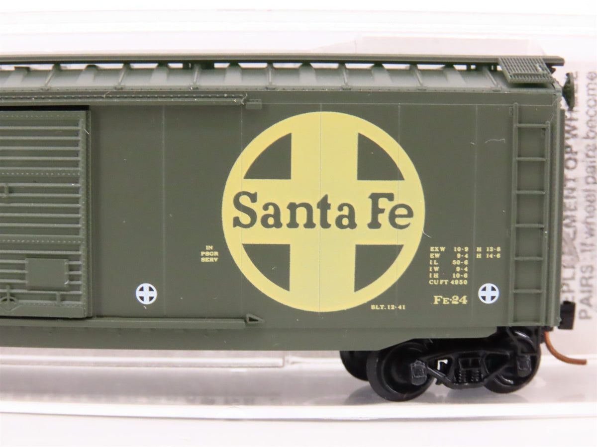 N Scale Micro-Trains MTL 34240 ATSF Santa Fe Railroad 50&#39; Box Car #4260