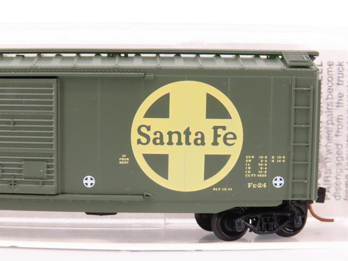 N Scale Micro-Trains MTL 34240 ATSF Santa Fe Railroad 50&#39; Box Car #4260