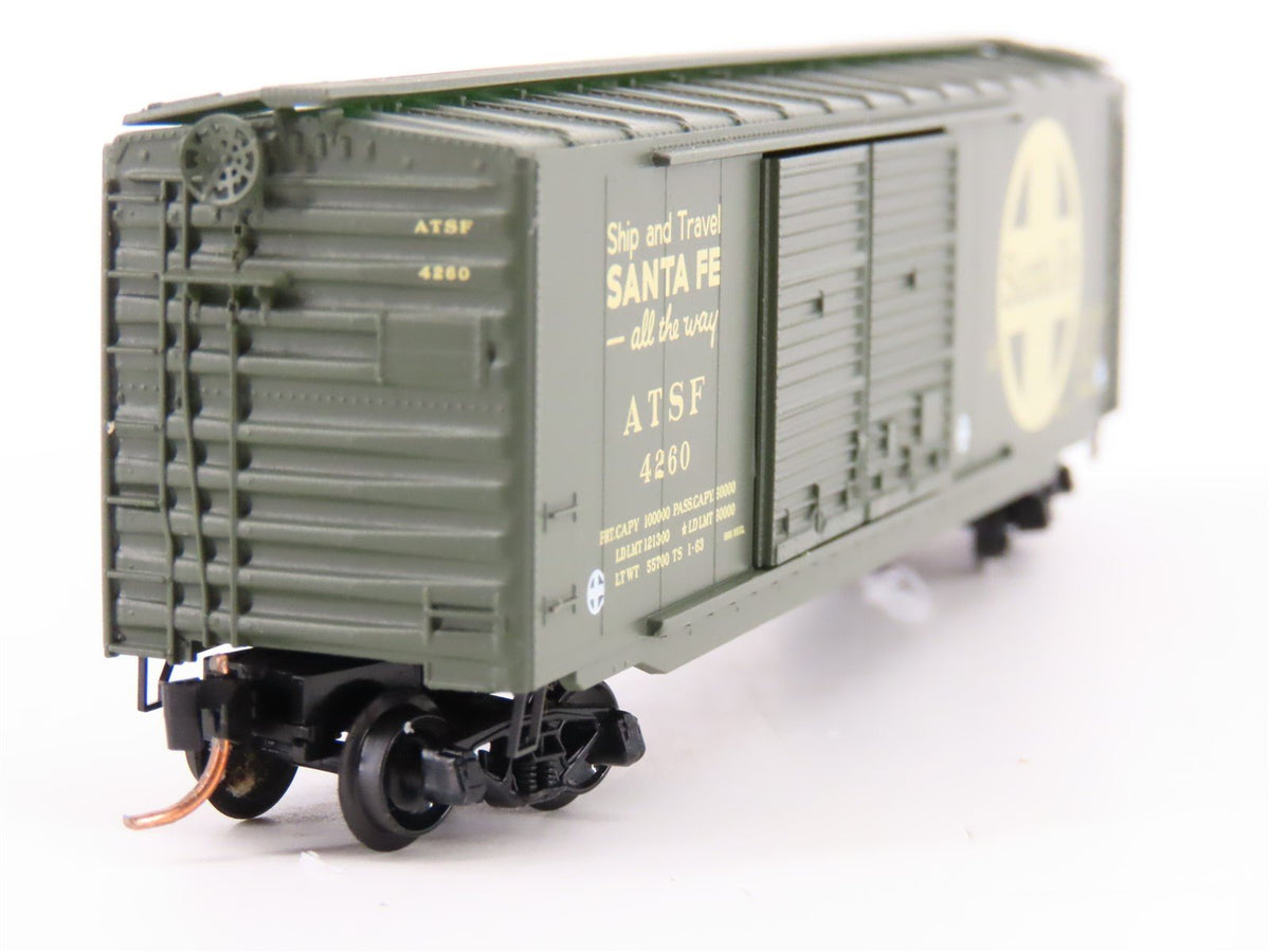 N Scale Micro-Trains MTL 34240 ATSF Santa Fe Railroad 50&#39; Box Car #4260