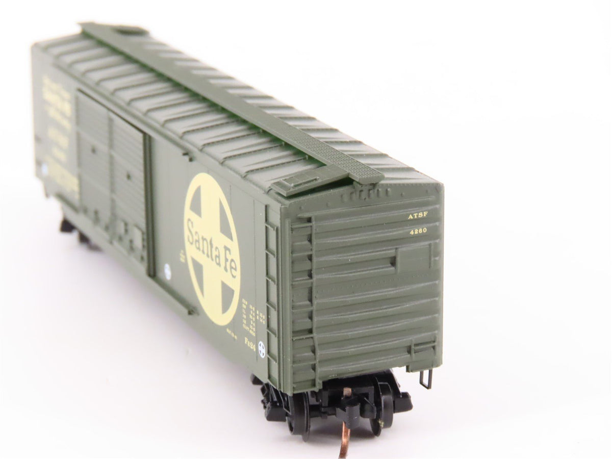 N Scale Micro-Trains MTL 34240 ATSF Santa Fe Railroad 50&#39; Box Car #4260