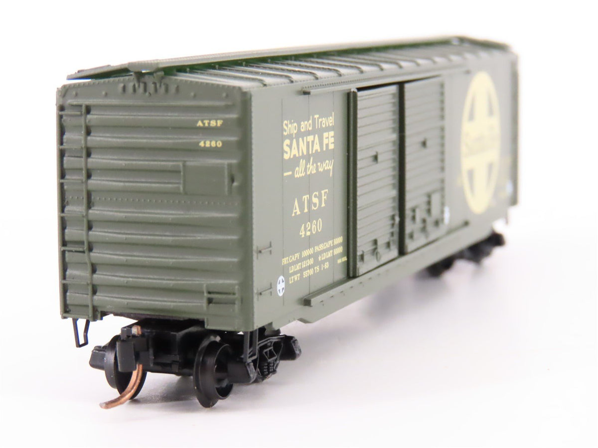 N Scale Micro-Trains MTL 34240 ATSF Santa Fe Railroad 50&#39; Box Car #4260