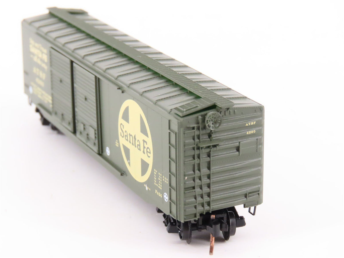 N Scale Micro-Trains MTL 34240 ATSF Santa Fe Railroad 50&#39; Box Car #4260