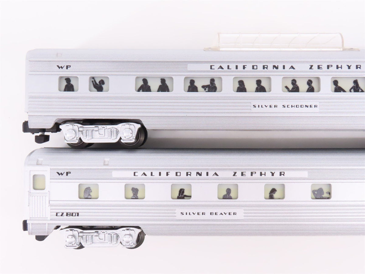 S American Flyer 6-49604 WP &quot;California Zephyr&quot; PA-1/PA-1 Diesel Passenger Set