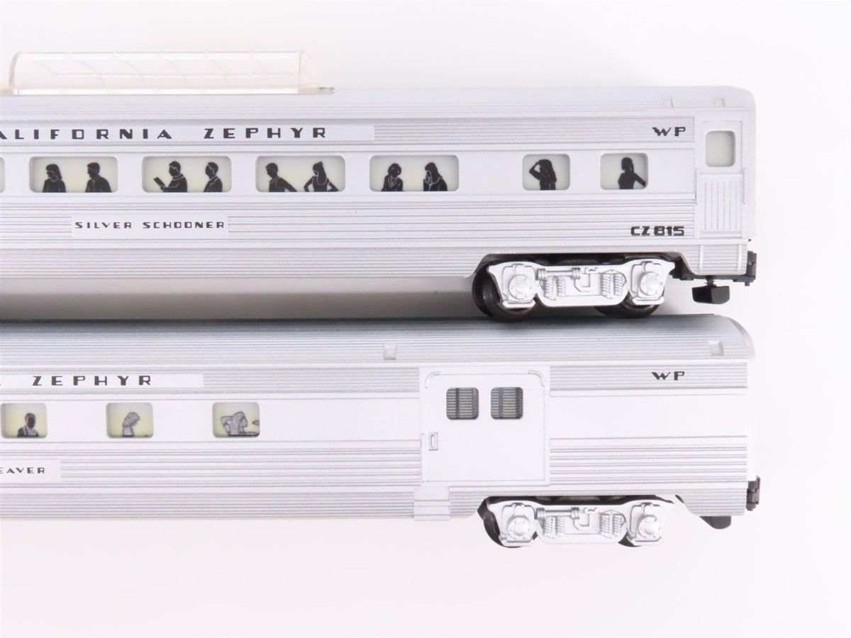 S American Flyer 6-49604 WP &quot;California Zephyr&quot; PA-1/PA-1 Diesel Passenger Set