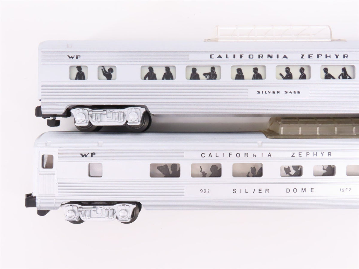 S American Flyer 6-49604 WP &quot;California Zephyr&quot; PA-1/PA-1 Diesel Passenger Set