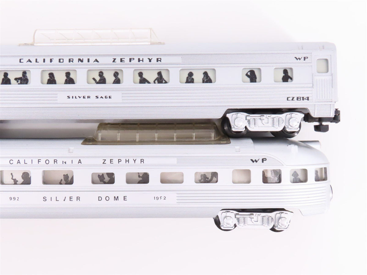 S American Flyer 6-49604 WP &quot;California Zephyr&quot; PA-1/PA-1 Diesel Passenger Set