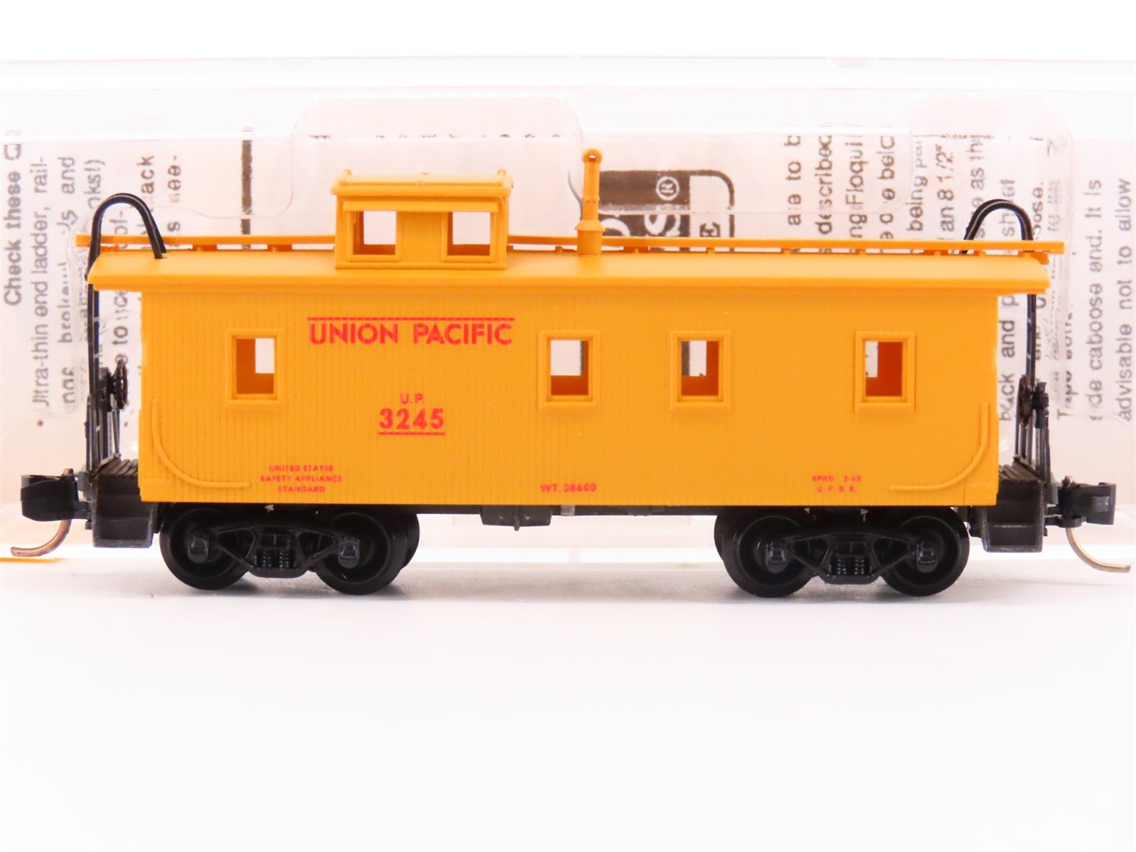 N Scale Micro-Trains MTL 50100 UP Union Pacific 34' Wood Caboose #3245