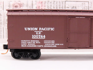 N Scale Micro-Trains MTL 39210 UP Union Pacific Railroad 40' Box Car #100744