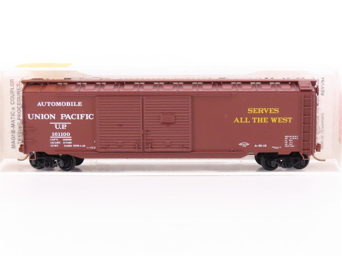 N Scale Micro-Trains MTL 78030 UP Union Pacific Railroad 50&#39; Box Car #161100