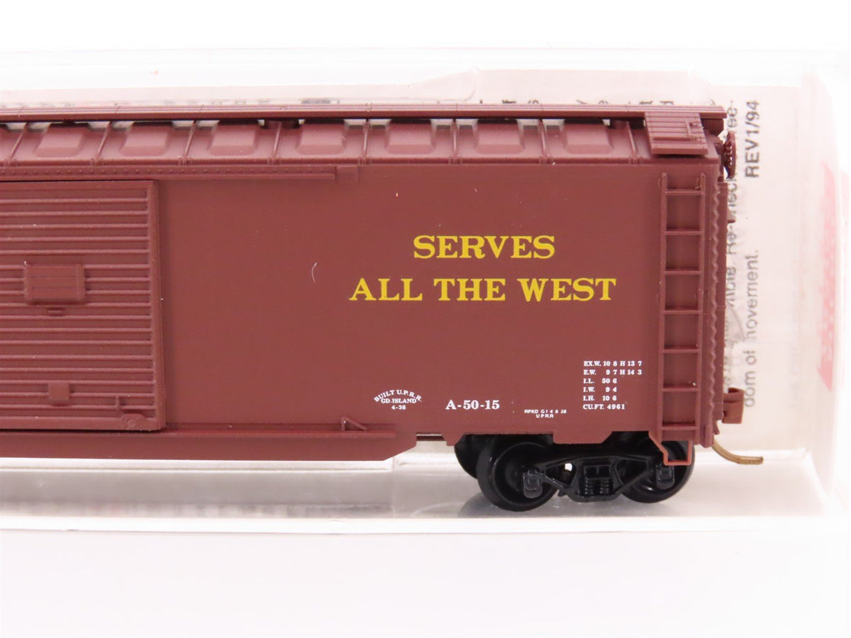 N Scale Micro-Trains MTL 78030 UP Union Pacific Railroad 50&#39; Box Car #161100