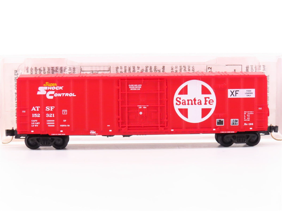 N Scale Micro-Trains MTL 27250 ATSF Santa Fe Railroad 50&#39; Box Car #152321