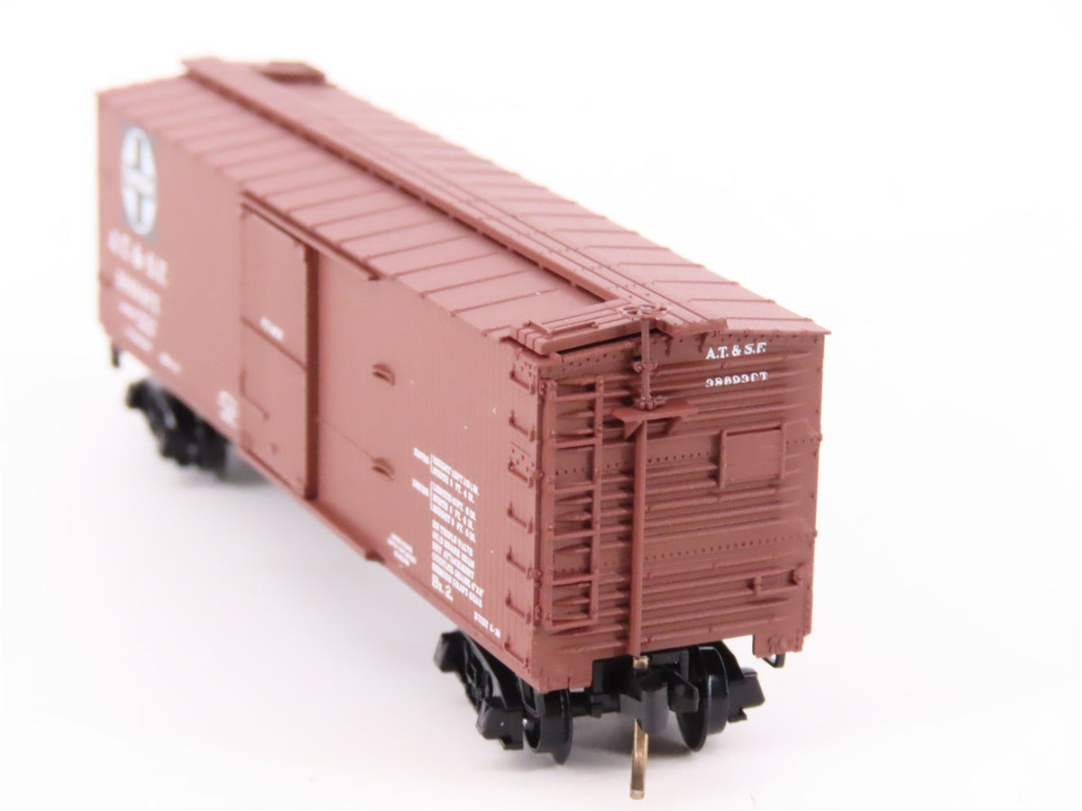 N Scale Micro-Trains MTL 39060 AT&amp;SF Santa Fe Railroad 40&#39; Wood Box Car #38693CT