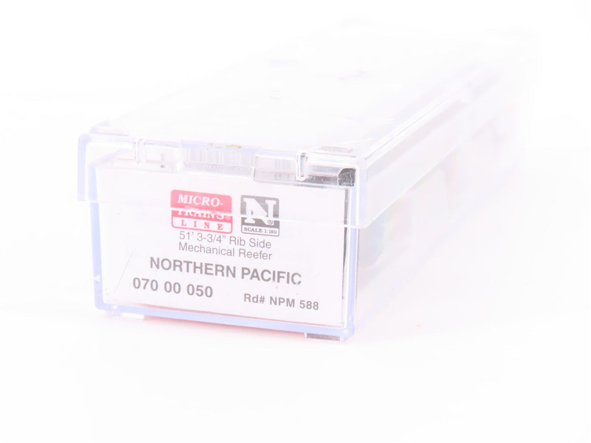 N Scale Micro-Trains MTL 07000050 NPM Northern Pacific Mechanical Reefer #588