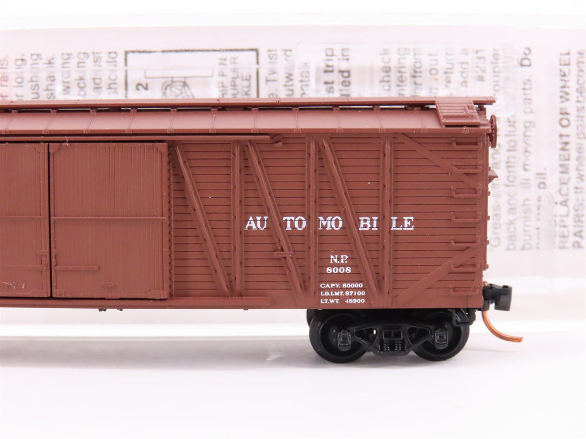 N Scale Micro-Trains MTL 29030 NP Northern Pacific Railroad 40&#39; Box Car #8008