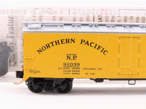 N Scale Micro-Trains MTL 59590 NP Northern Pacific Railroad 40' Reefer #91039