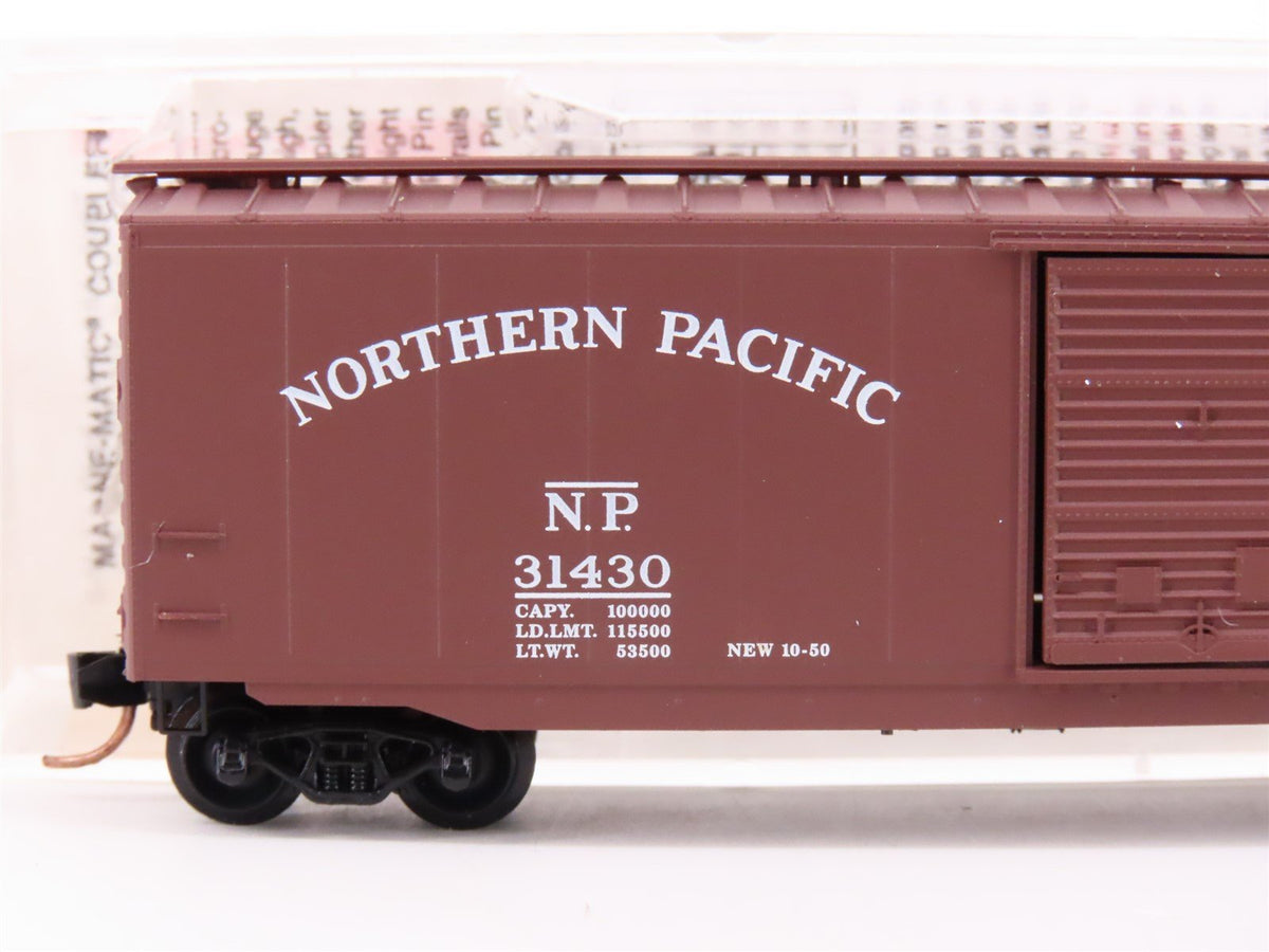 N Scale Micro-Trains MTL 31060 NP Northern Pacific Railroad 50&#39; Box Car #31430