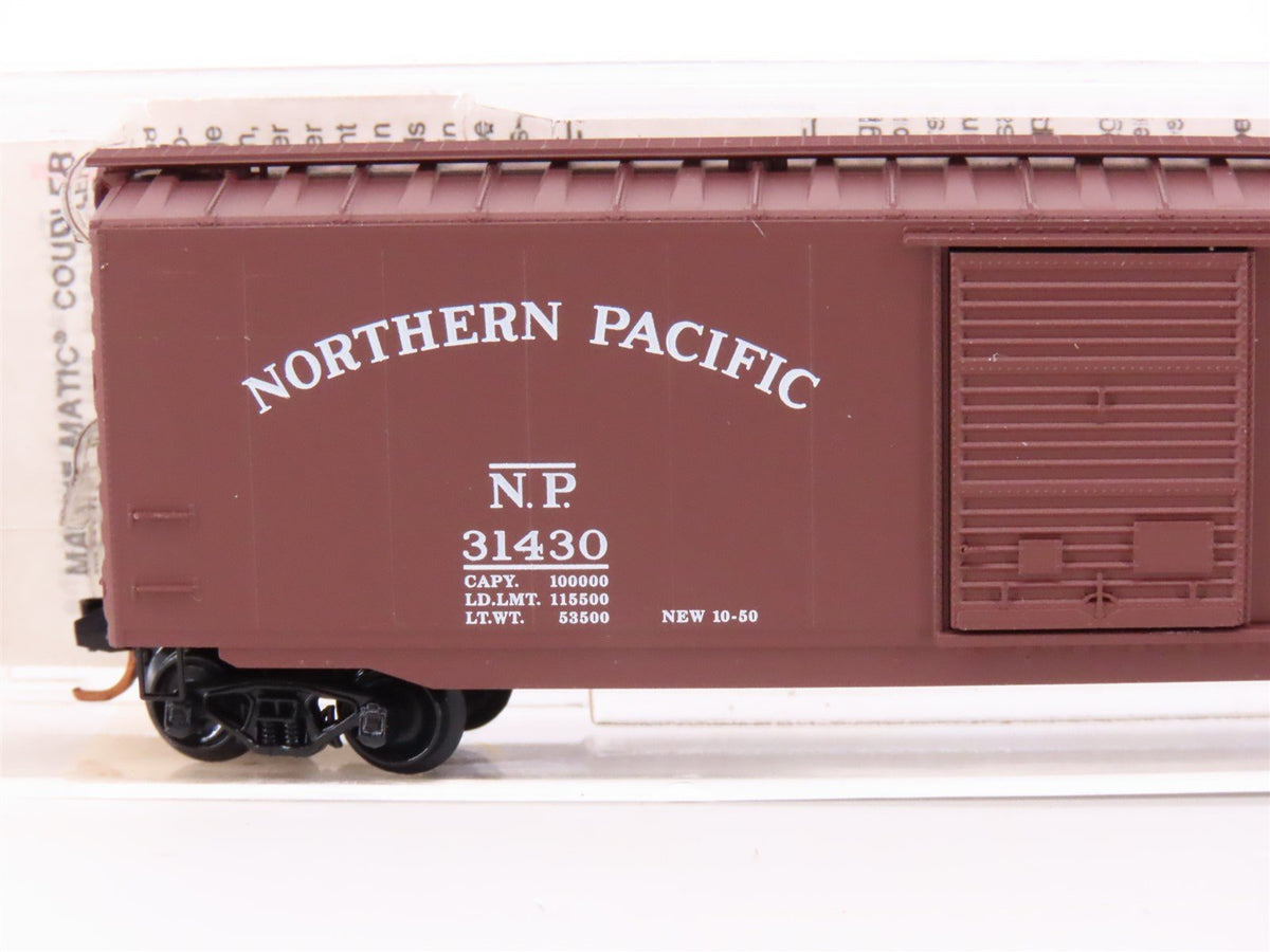 N Scale Micro-Trains MTL 31060 NP Northern Pacific Railroad 50&#39; Box Car #31430