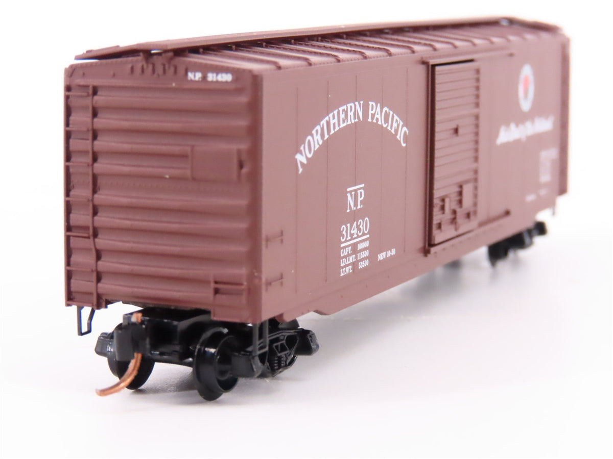 N Scale Micro-Trains MTL 31060 NP Northern Pacific Railroad 50&#39; Box Car #31430