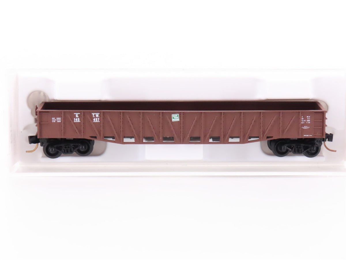 N Scale Micro-Trains MTL 63010 GTW Grand Trunk Western 50&#39; Gondola #145457