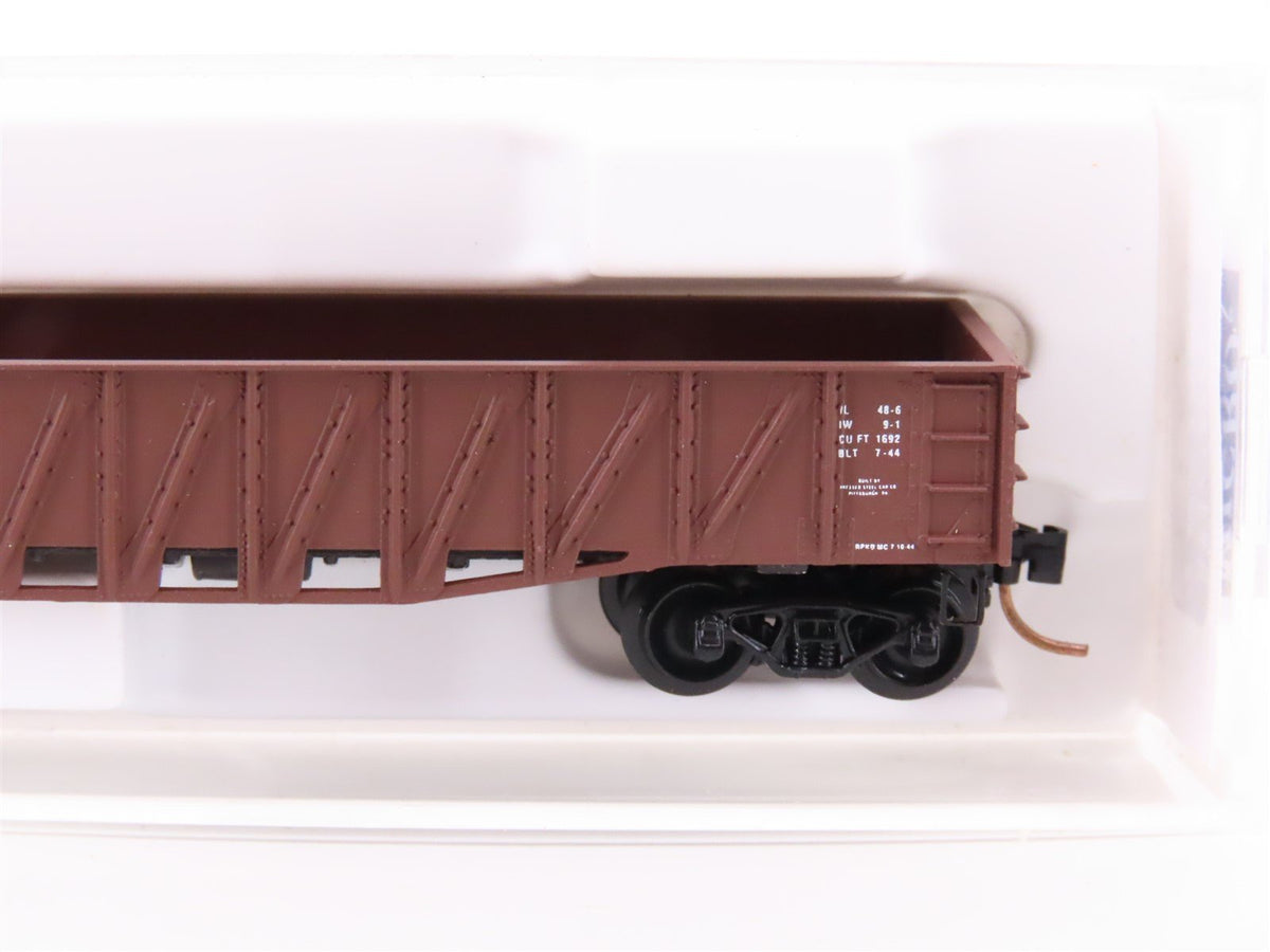 N Scale Micro-Trains MTL 63010 GTW Grand Trunk Western 50&#39; Gondola #145457