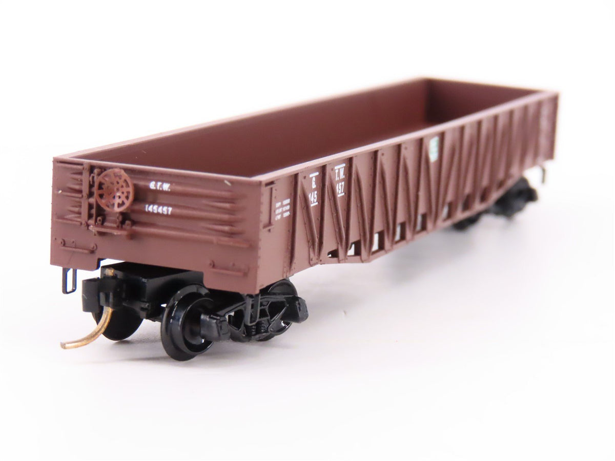 N Scale Micro-Trains MTL 63010 GTW Grand Trunk Western 50&#39; Gondola #145457