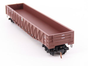 N Scale Micro-Trains MTL 63010 GTW Grand Trunk Western 50' Gondola #145457