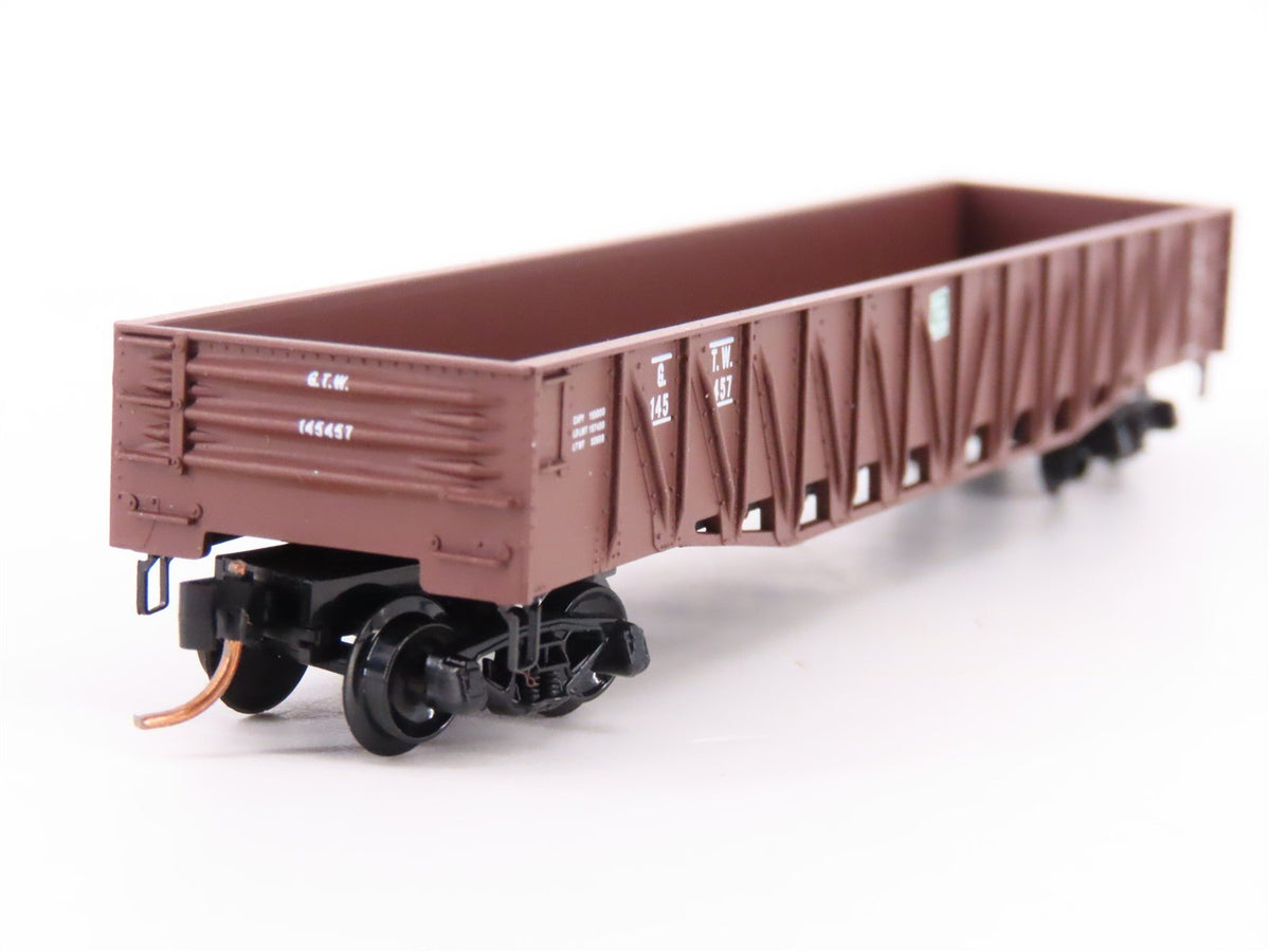 N Scale Micro-Trains MTL 63010 GTW Grand Trunk Western 50&#39; Gondola #145457