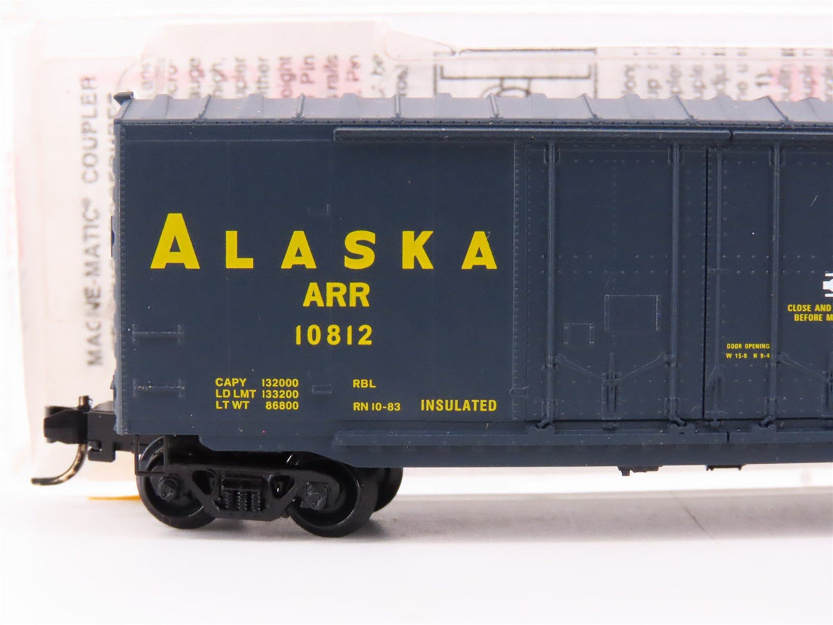 N Scale Micro-Trains MTL 75010 ARR Alaska Railroad 50&#39; Box Car #10812