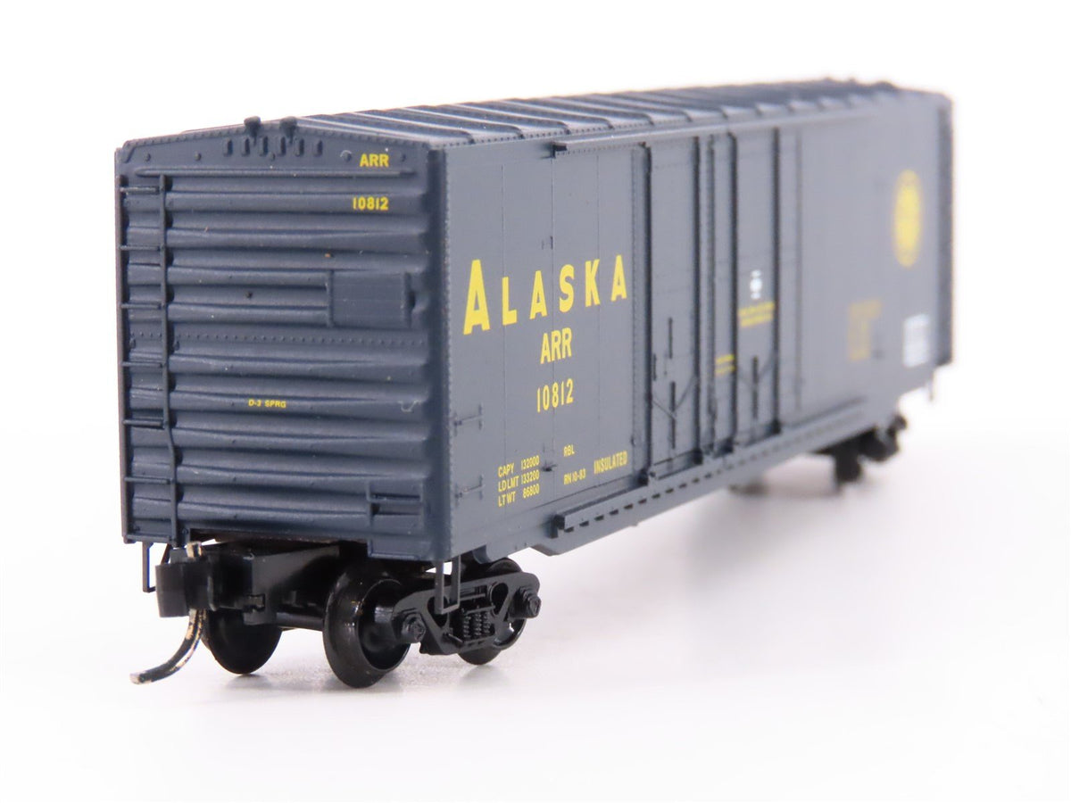 N Scale Micro-Trains MTL 75010 ARR Alaska Railroad 50&#39; Box Car #10812