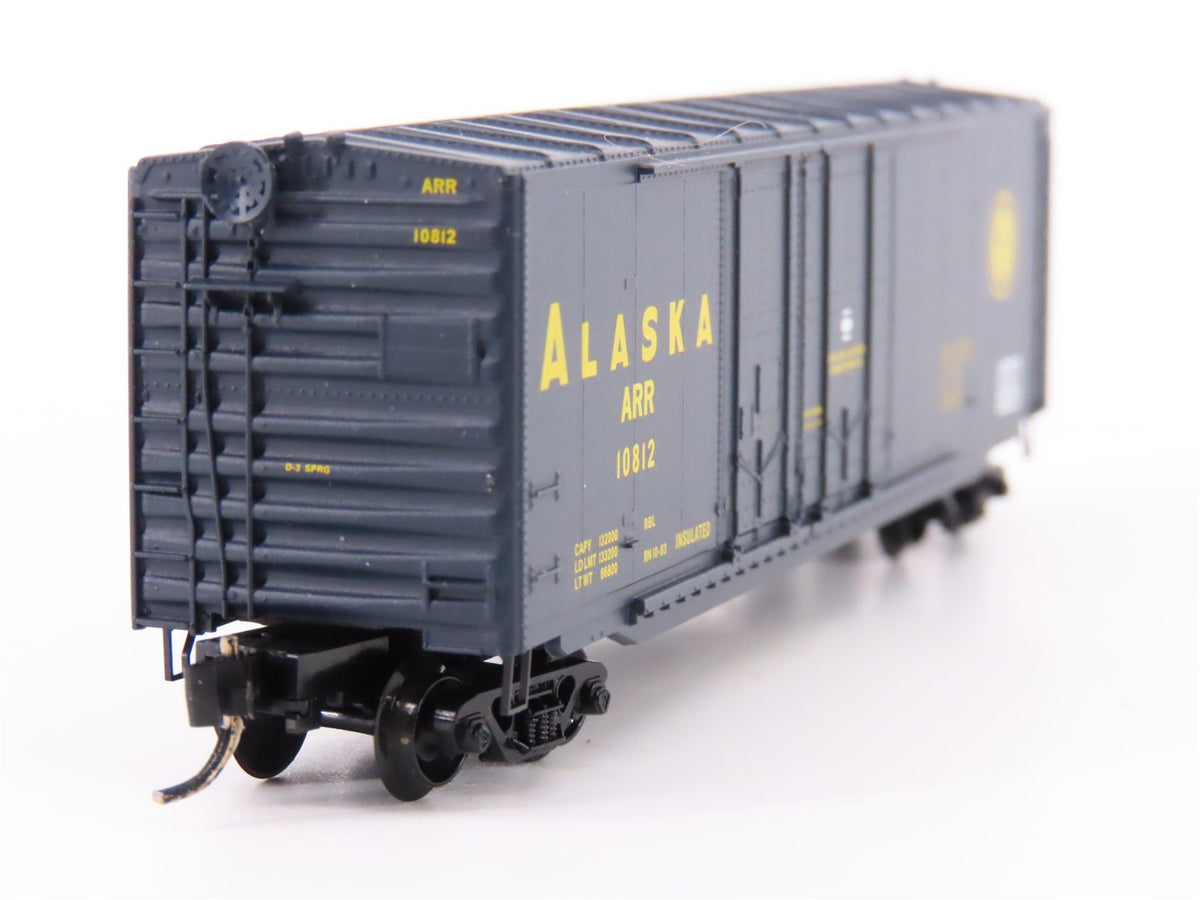 N Scale Micro-Trains MTL 75010 ARR Alaska Railroad 50&#39; Box Car #10812