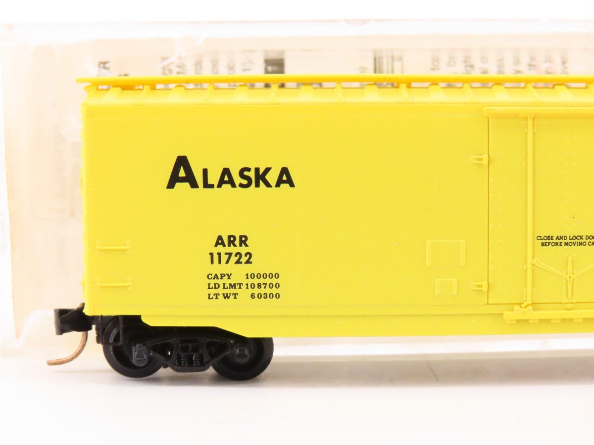 N Scale Micro-Trains MTL 32100 ARR Alaska Railroad 50&#39; Box Car #11722