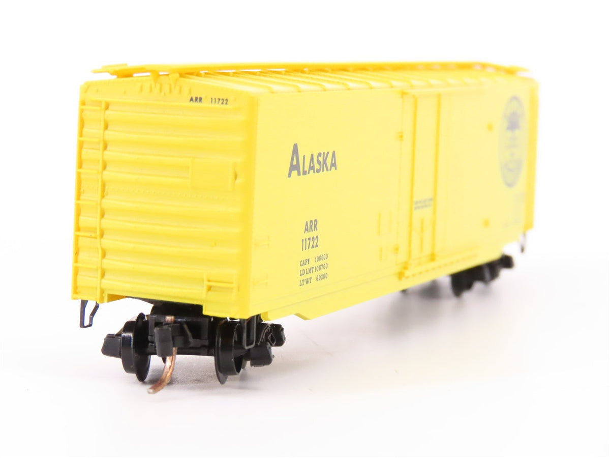 N Scale Micro-Trains MTL 32100 ARR Alaska Railroad 50&#39; Box Car #11722