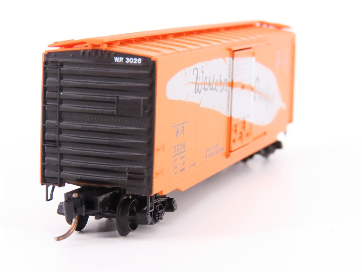 N Scale Micro-Trains MTL 03100290 WP Western Pacific Feather 50&#39; Box Car #3026