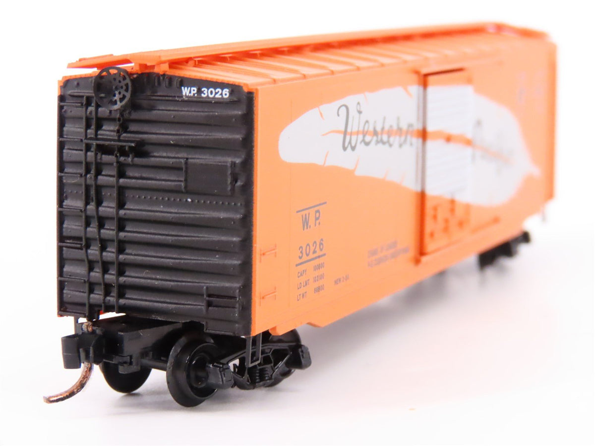 N Scale Micro-Trains MTL 03100290 WP Western Pacific Feather 50&#39; Box Car #3026