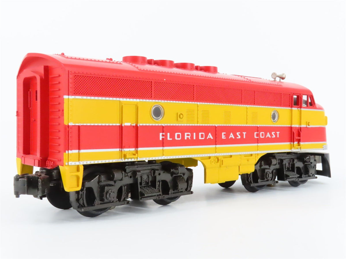 O Gauge 3-Rail MTH RK-2007LP FEC Florida East Coast F3A Diesel #504 UNPOWERED